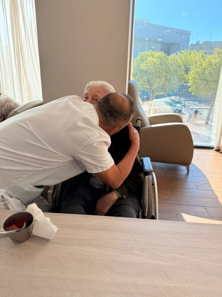 Un abrazo por el alzheimer